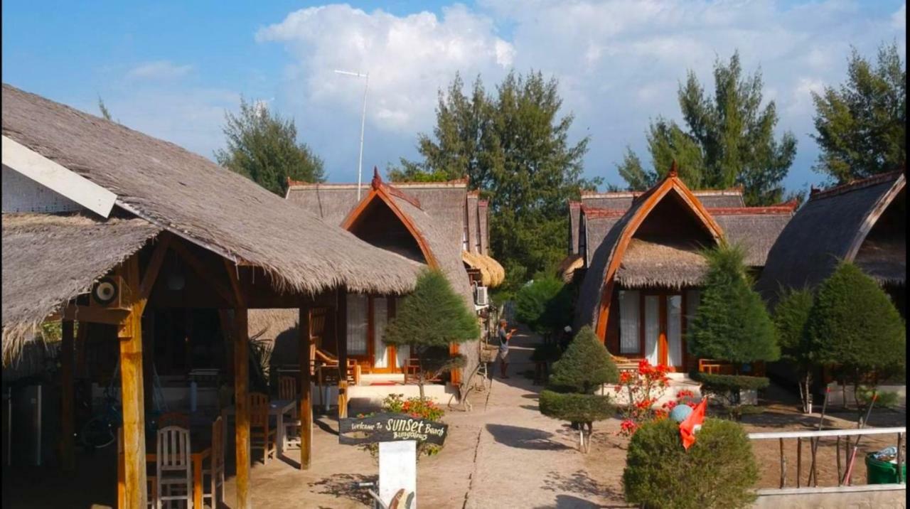 Sunset Beach Bungalow Gili Meno Eksteriør billede
