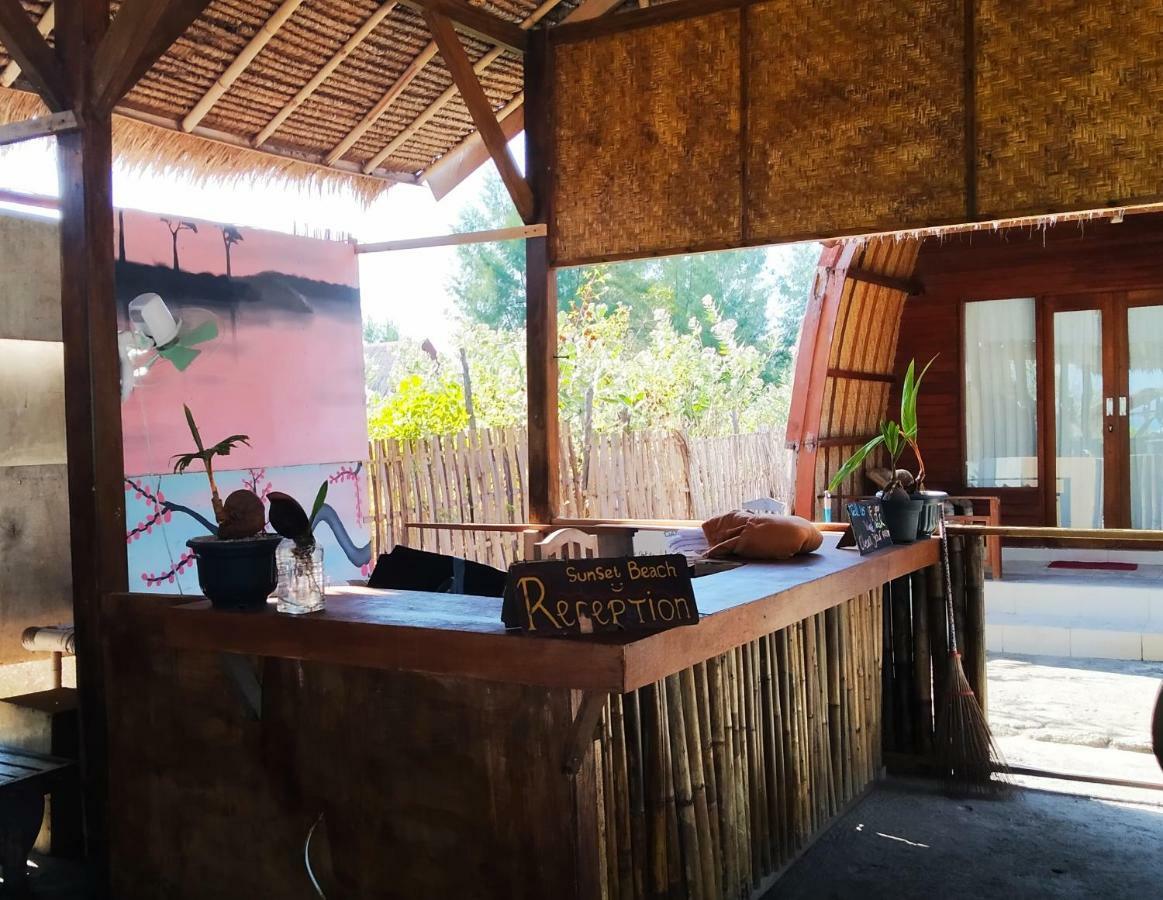 Sunset Beach Bungalow Gili Meno Eksteriør billede